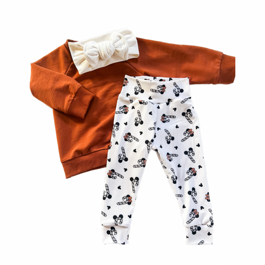 Magical mouse Christmas leggings