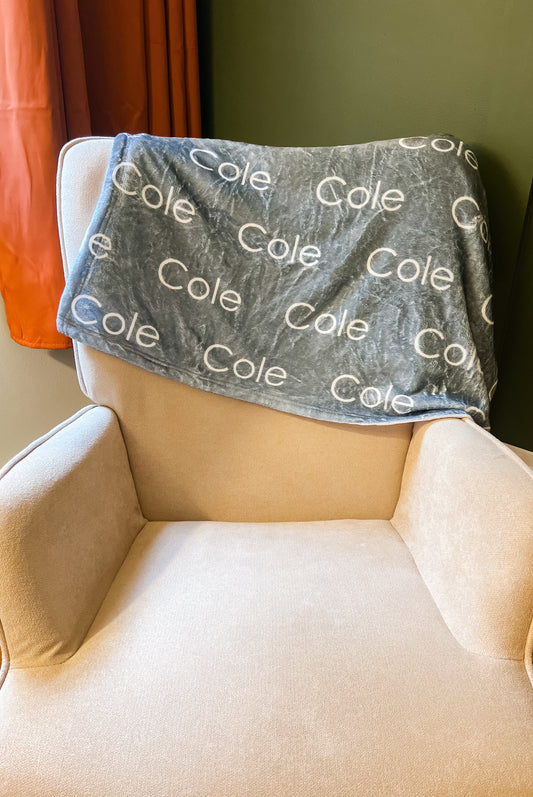Name blanket 30x40