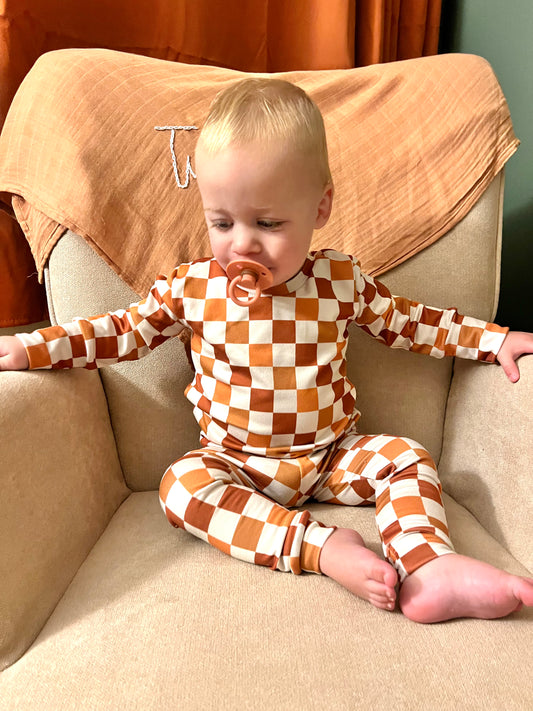 Checkered Lounge Set