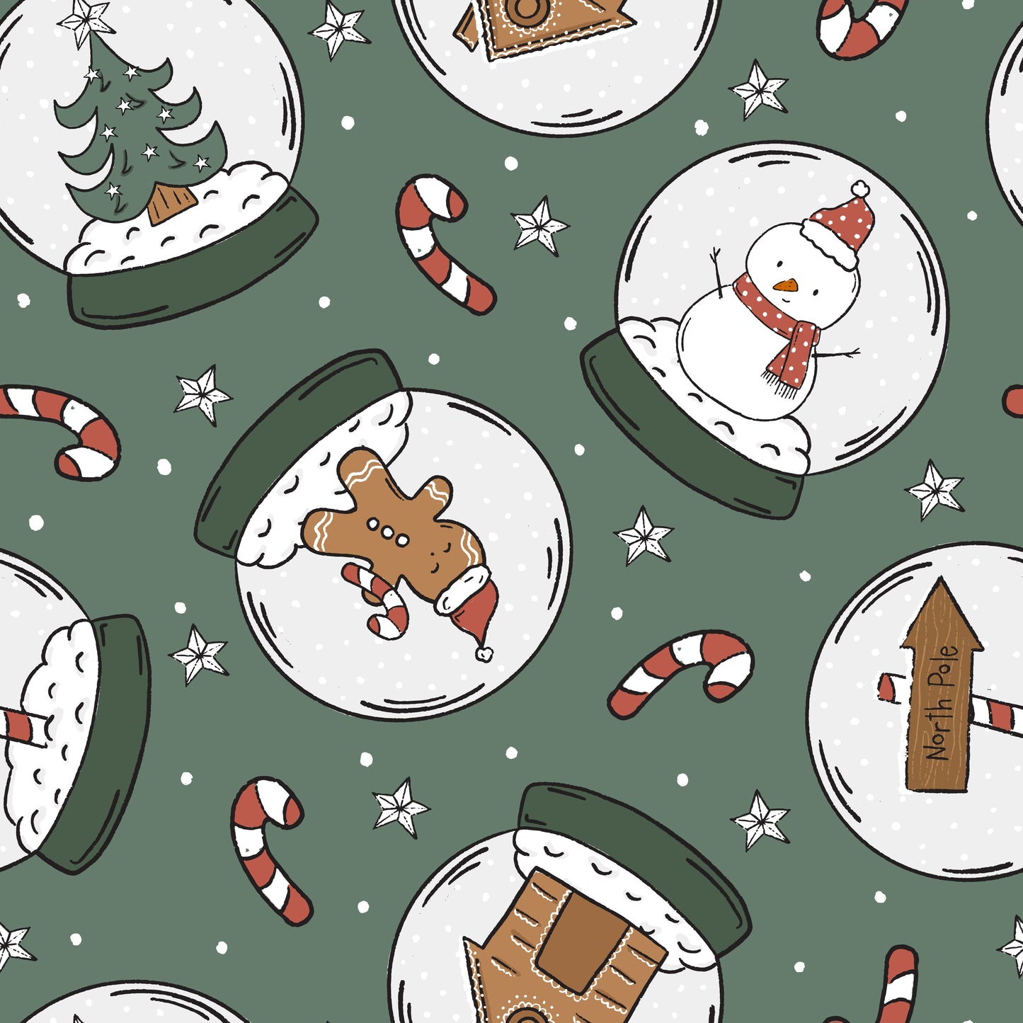 Ribbed Christmas Jammies