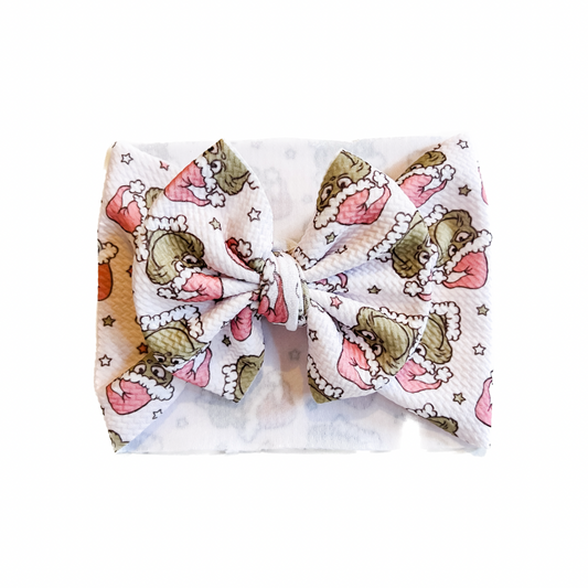 Grinch Bow Headband