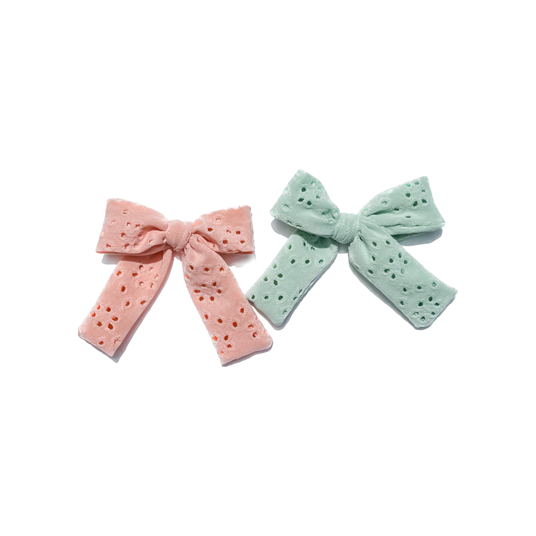 Eyelet Sailor Bow