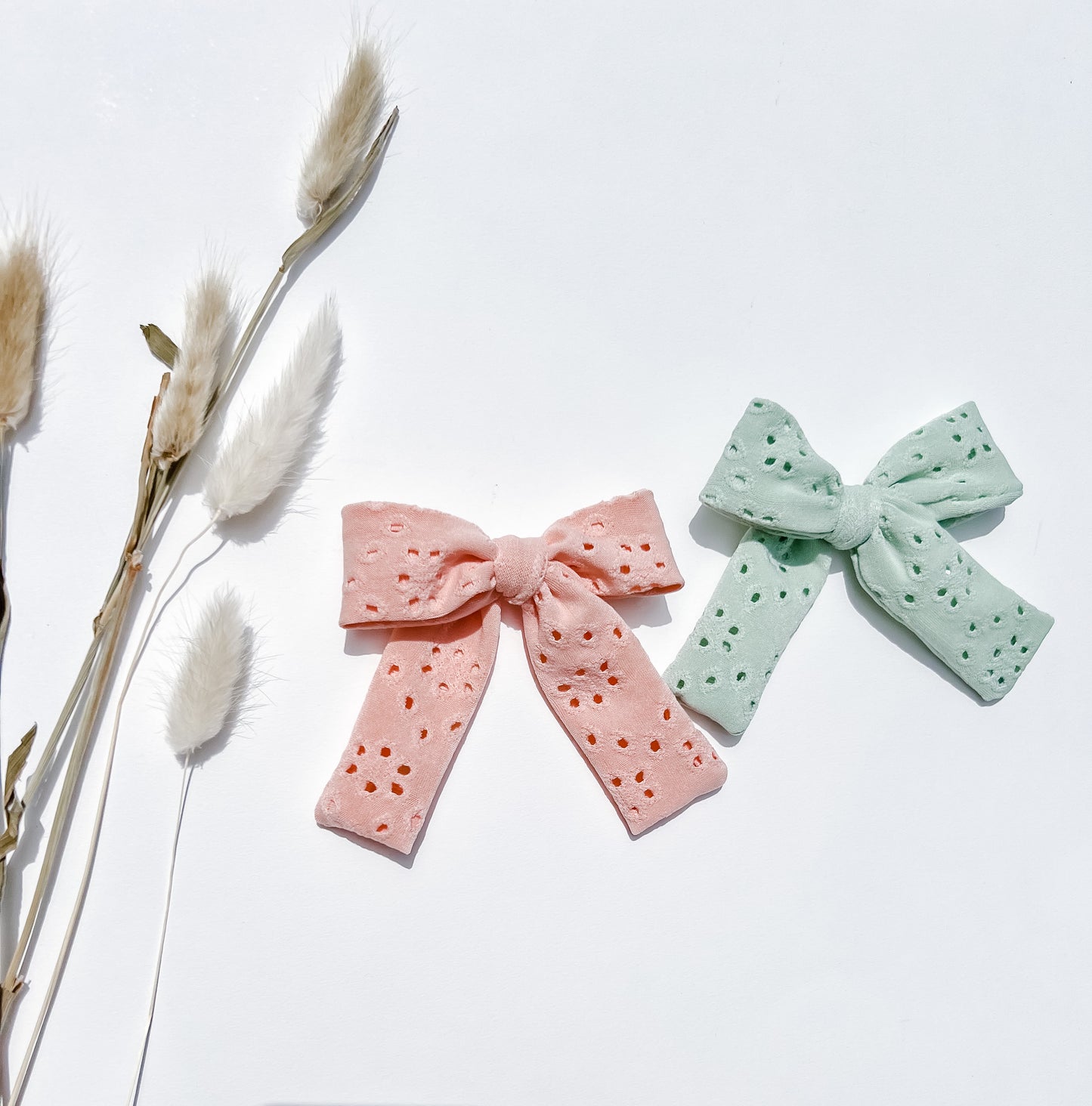 Eyelet Sailor Bow