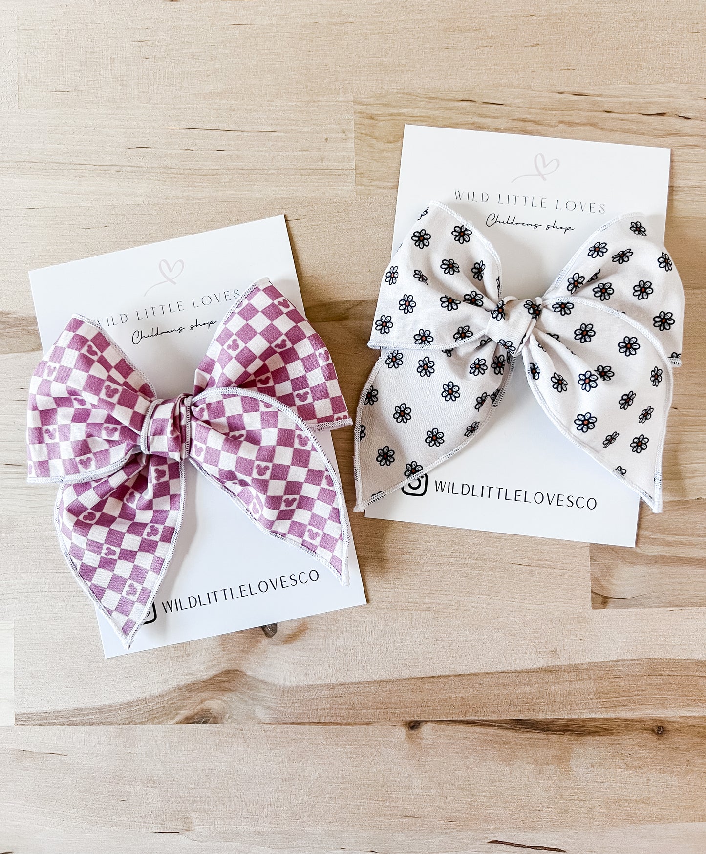 Floral fable bow